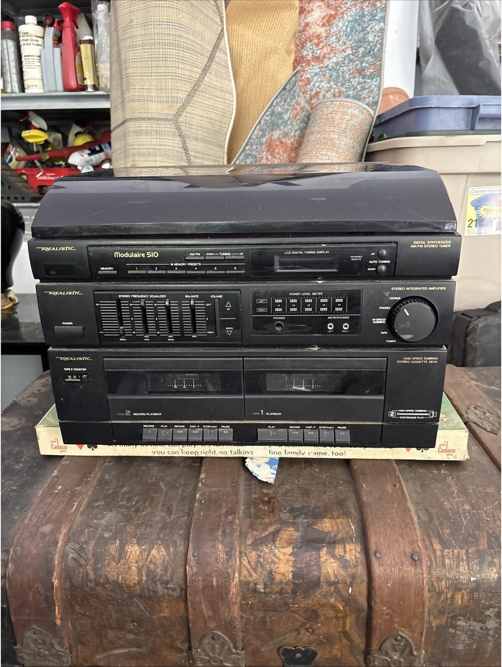 ESTATE Realistic Modulaire 510 Compact Stereo System MODEL 13-1241